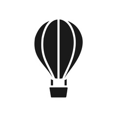 Fototapeta premium air balloon icon design