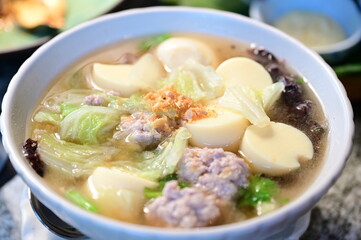 soup with vegetables