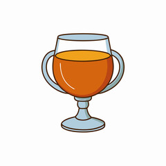 Paper cup of coffee isolated on white, coffee cup vector illustration, glass vector art, coffee cup silhouette, coffee glass vector icon, eps