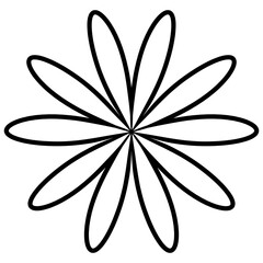 icon of flower