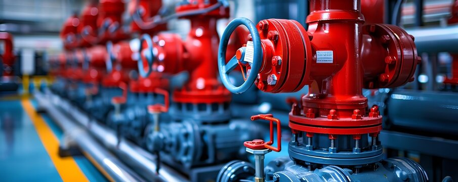 Pumping water for a fire suppression system, safety infrastructure Reliable and powerful, vital and essential, public safety equipment