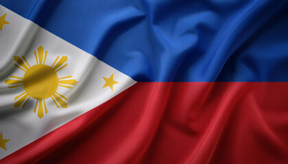 Simple wavy background for the Philippine flag