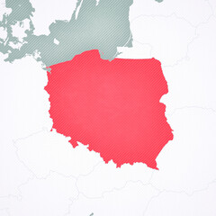 Map of Poland - Poland