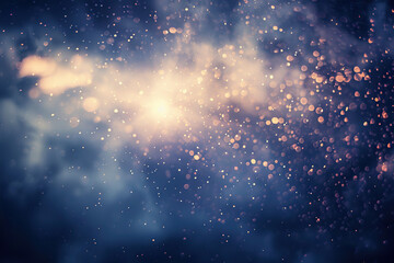 Obraz premium Generative ai on theme of a dramatic dark storm clouds before rain creating spectacular landscape