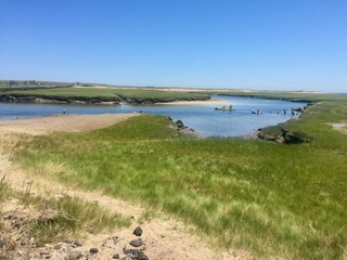 view of the coast of the river