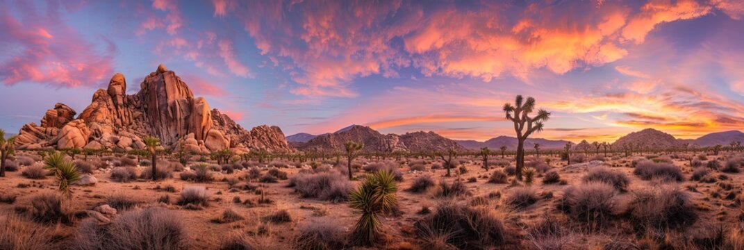  landscape photo joshua tree national park