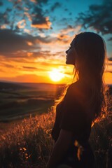 Golden hour sky clouds using editing software tools