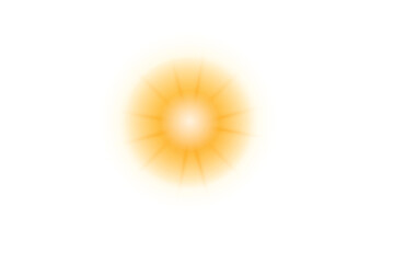 light rays. abstract sun background. bright sunlight. shine glow sun on transparent background. star bright sparcle effect. Star flare special flash. magic glowing glitter