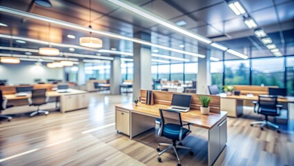 Fototapeta premium blurred office interior