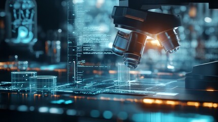 Advanced Medical Research Close-Up