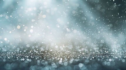 Fototapeta premium Abstract blur white glitter background