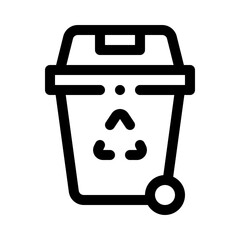 recycling line icon