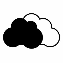 cloud computing icon vector illustration