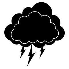 cloud and rain vector illustration