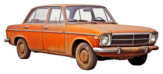 PNG Vehicle car transportation deterioration.