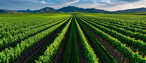 vineyard in region country A travel and cultural design for World Tourism Day