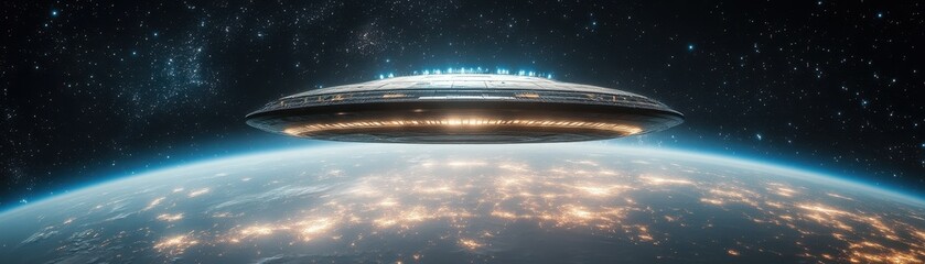  Awe-Inspiring Sight Large UFO 