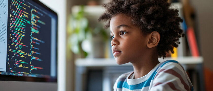 Boy learning Python These tools leverage large language models and machine learning to analyze and suggest code