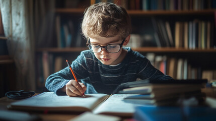 Boy writing SQL queries AI code assistants help error-check existing code and generate new code from text prompts