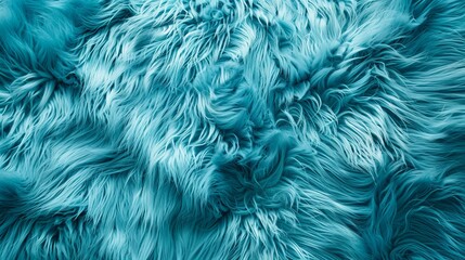 Obraz premium Blue fluffy texture abstract background with soft fur