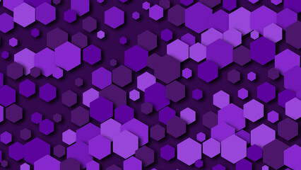 Dynamic teal hexagon pattern, perfect for modern wide backgrounds, web design, and digital art projects.