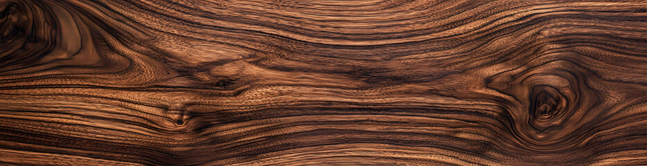 Obraz premium Wooden texture close-up showing a dark,grainy, natural surface with a pattern.