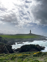 Torre Hercules lighthouse 