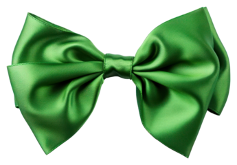 PNG Jewelry green bow white background.