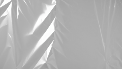 Texture of translucent plastic packaging foil, cellophane