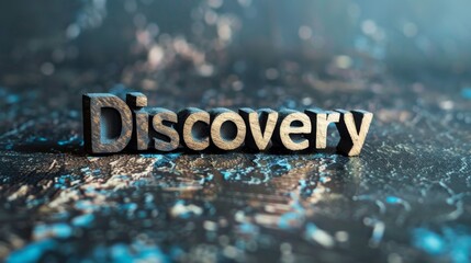 Black Glossy Surface Innovation and breakthrough concept art poster.