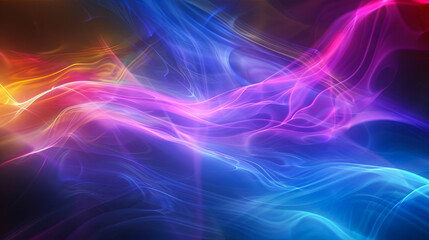 Abstract colorful wave background blue red purple elegant flow smooth texture design modern art