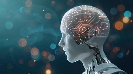Obraz premium AI-driven customer lifetime value prediction model.