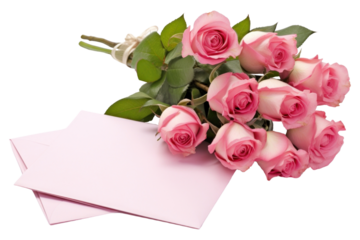 PNG Pink roses flower plant white background.