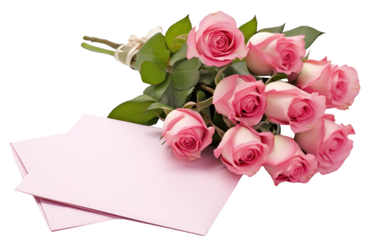 PNG Pink roses flower plant white background.