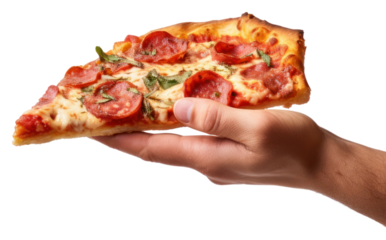PNG Neapolitan Pizza pizza food hand.