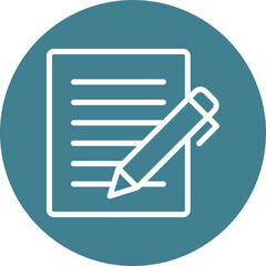 Agreement Vector Line White Circles Multicolors