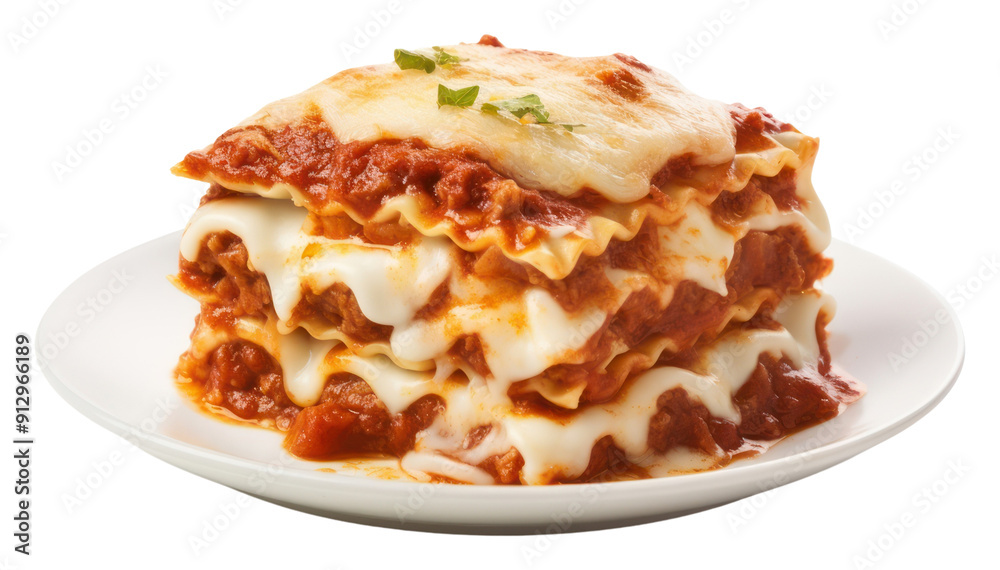 Canvas Prints PNG Lasagna lasagna food white background.