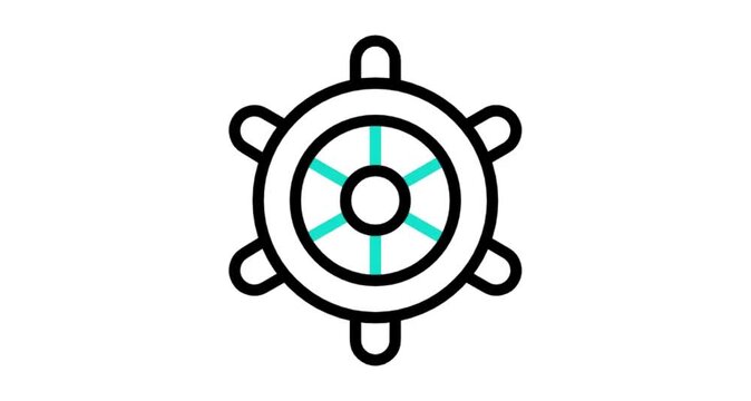 wheel of the ship