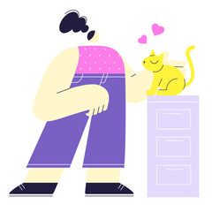 Taking care of a pet