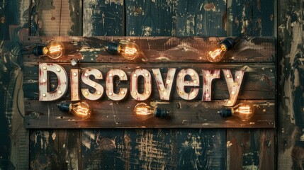 Task Lighting Innovation and breakthrough concept art poster.