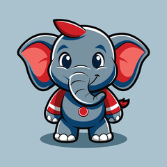 elephant vector illustration