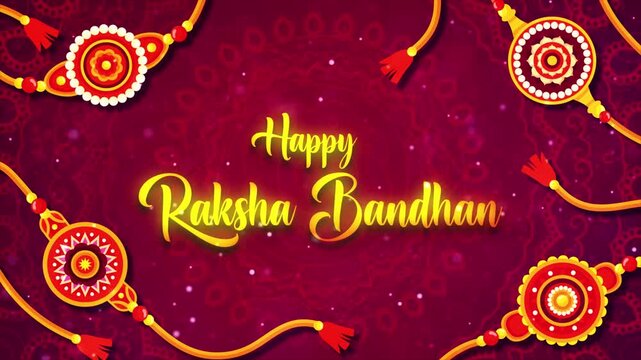 Raksha Bandhan, or Rakhi, is an auspicious Hindu festival celebrating the unbreakable and special bonds between siblings. Happy Raksha Bandhan!