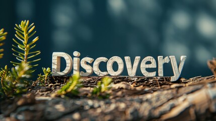 White Glass Innovation and breakthrough concept art poster.