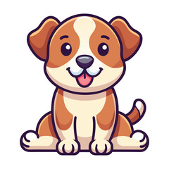 Cute Dog Vector Art, Icons, Graphics for Free Download
