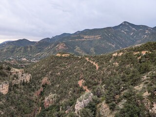 Obraz premium Mountain landscape in the USA