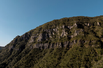 Fototapeta premium Paredão de pedra da Paisagem Serra do Rio do Rastro, Santa Catarina
