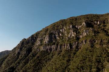 Fototapeta premium Paredão de pedra da Paisagem Serra do Rio do Rastro, Santa Catarina