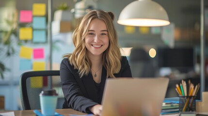 Fototapeta premium A young professional woman