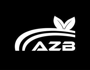 AZB letter logo Design. AZB Simple and modern monogram logo. Abstract Alphabet vector Design.