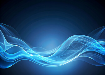 Naklejka premium Abstract design, blue, red. yellow, flowing waves copy space template paint background,